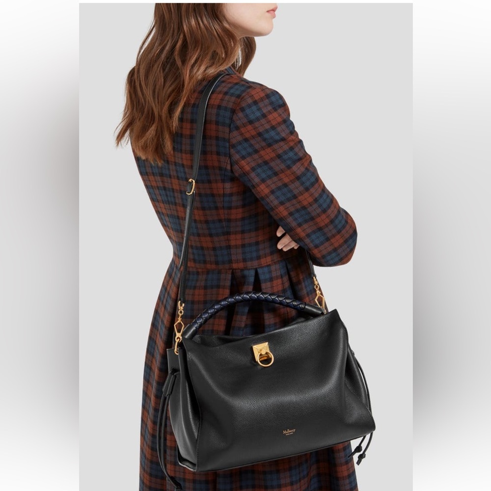 Mulberry Iris Leather Bag- Regular/Medium size
